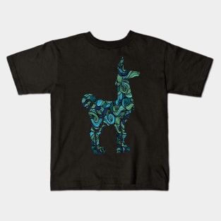 Funny giraffe colorful tshirt Kids T-Shirt